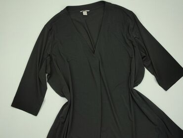 czarna sukienki do pracy: Sukienka, 3XL, H&M, stan - Idealny