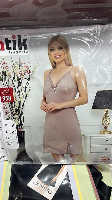 Ночные сорочки: Ночная сорочка, Шелк, Короткая модель, XS, M, L — 9