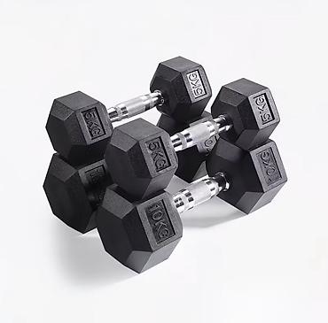 Гантели: Резиненные гантели 💪🏻 ▫️высококачественные ▫️безопасные — 5