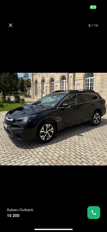 самая дорогая машина в кыргызстане: Subaru Outback: 2020 г., 2.5 л, Вариатор, Бензин, Кроссовер