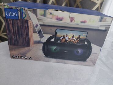 Mikrofonlar: 🔊 CH06 Bluetooth speaker – portativ səsgücləndirici 📦 Yeni
