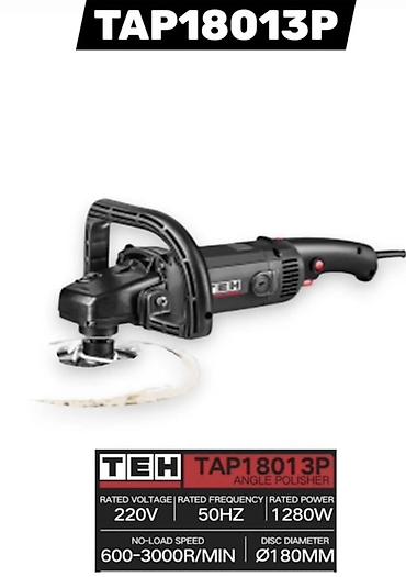 Полировальные машины: Угловая полировальная машина TEH TAP18013P - Назначение: полировка и — 1