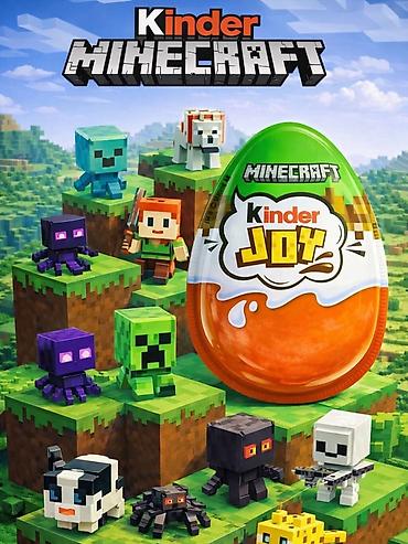 minecraft kinder: Kinder minecraft yumurtalari kim ne qeder isdese var — 2