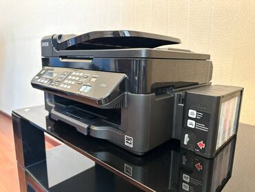 rəngli printer: Çoxfunksiyalı Epson L550 printeri satılır. Printer CISS (davamlı