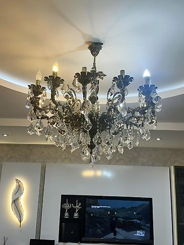 isti doseme: Çılçıraq, 10 və daha çox lampa, Metal — 1