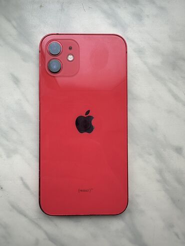 iphone 5 s satilir: IPhone 12, 128 GB, Qırmızı, Simsiz şarj, Face ID