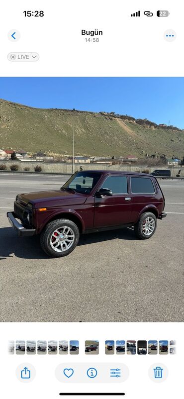 Motonəqliyyat: VAZ (LADA) 4x4 Niva: 1.7 l | 2013 il 270000 km Sedan