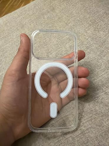 varta akumulator: IPhone 17 Pro şəffaf MagSafe kabro — 30 AZN 📦 Qutusu var ✨ Heç — 1