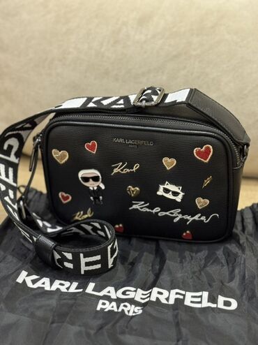 Mitsubishi: Сумка на плечо, Karl Lagerfeld, Б/у