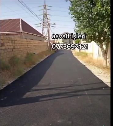 Döşəmə işləri: Xidmət: Asfalt işləri Təsvir: - Hər növ asfaltlanma işləri: həyət və — 6
