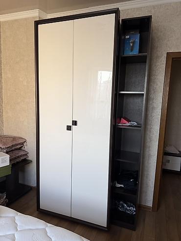 Спальные гарнитуры: Спальный гарнитур, Б/у, Двуспальная кровать, Белоруссия, Самовывоз, цвет - Черный — 2