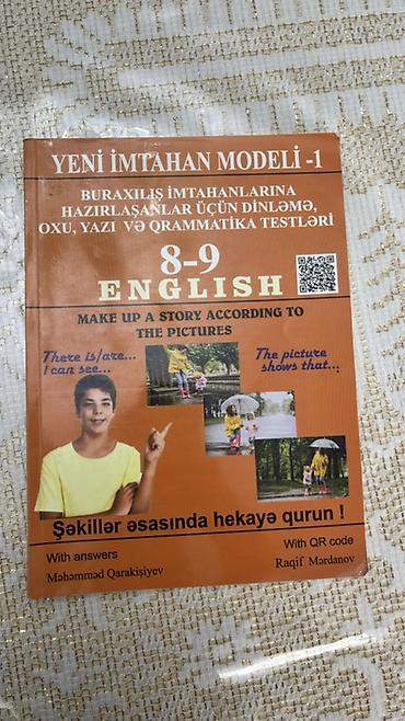 Тесты: Məhsul: “Yeni İmtahan Modeli – 1: 8–9 English” hazırlıq vəsaiti — 1