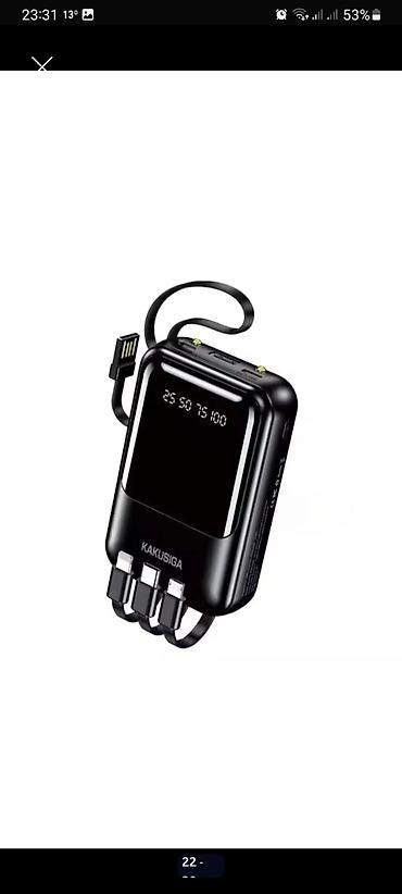 Powerbanklar: Powerbank Hoco, 10000 mAh, Yeni — 22