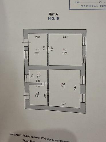 Продажа коттеджей и домов: Продаю дом рабочем городке С готовым проектом Разрешение на стройку at lalafo.kg — 3 Продажа коттеджей и домов: Продаю дом рабочем городке С готовым проектом Разрешение на стройку — 3