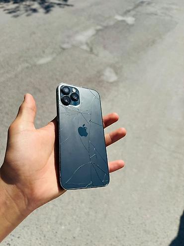 mage safe: IPhone 12 Pro, Б/у, 128 ГБ, Графит, Защитное стекло, 100 % — 1