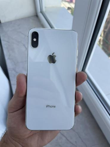 102 ekran tv: IPhone Xs Max, 64 GB, Ağ, Face ID — 1