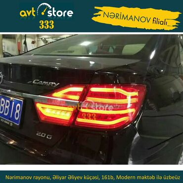 yuxuda sac rezini gormek: Camry 2015 arxa stop . Yeni açılmış Nərimanov filialında