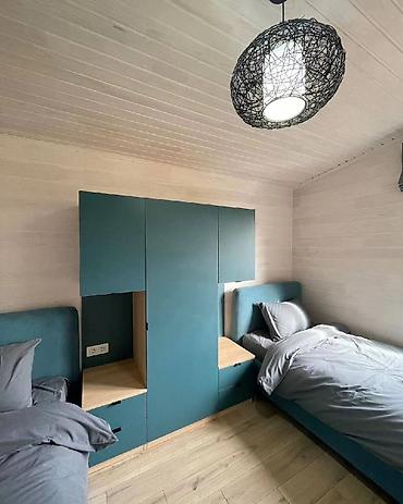 Uşaq və gənc otağı üçün dəstlər: Oğlan üçün, Yeni, Təknəfərlik çarpayı, Yazı masası, Dolab, Komod — 3