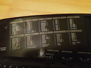 mikrofoni prodaja: Casio ToneBank MA-120 PCM klavijatura Stari sintisajzer, iz — 3
