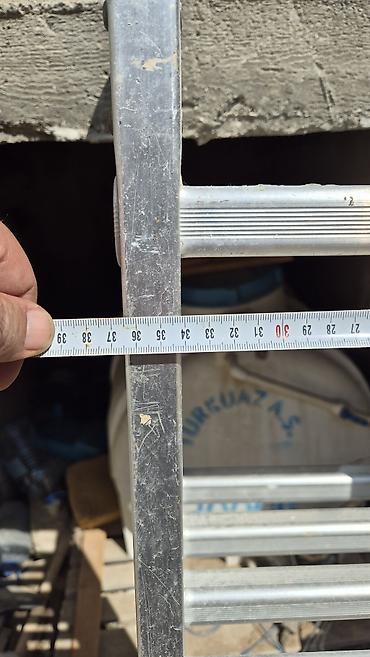 Nərdivanlar: Alüminium çoxfunksiyalı qatlanan nərdivan - Material: yüngül və — 3