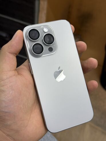 мобильные телефоны редми: IPhone 15 Pro, Б/у, 512 ГБ, Desert Titanium, Чехол, Коробка, 85 %