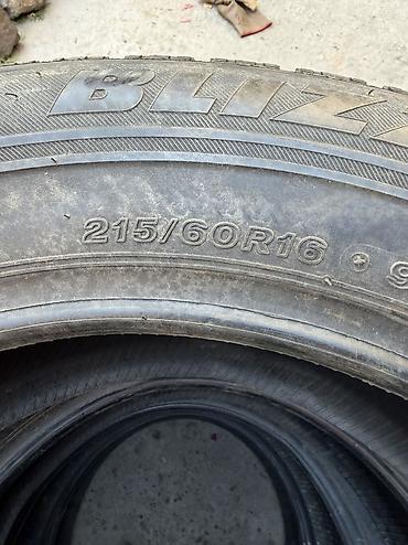 mersedes 213: Шины 215 / 60 / R 16, Зима, Б/у, Комплект, Легковые, Япония, Bridgestone — 6