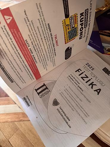 pdf 4 1: Məhsul: “Fizika 2025 – Test Toplusu” (DİM), Hissə I və Hissə II AZ — 6