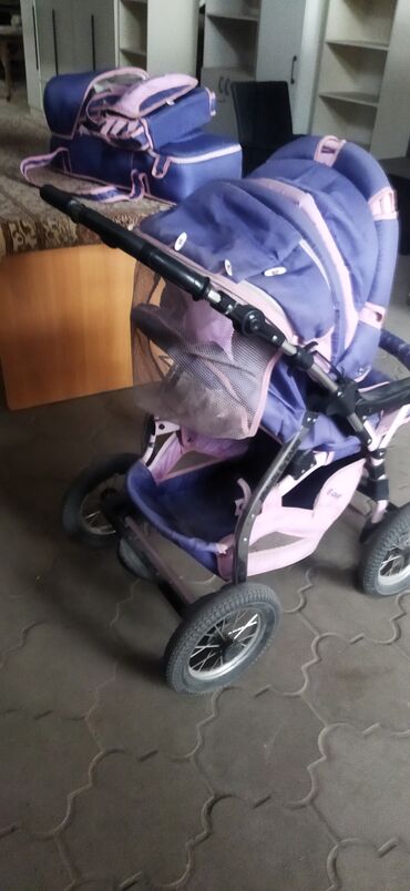 Коляски: Коляска, цвет - Фиолетовый — 3