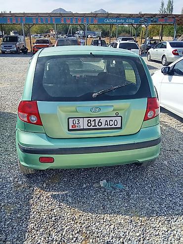 работа на спринтере: Hyundai Getz: 2003 г., Механика, Бензин, Хэтчбэк — 5