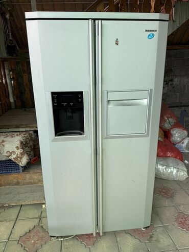 дополнительный монитор: Холодильник Samsung, Б/у, Side-By-Side (двухдверный), No frost