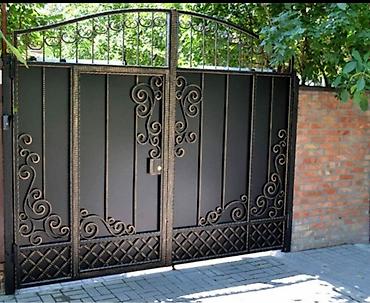 Откатные ворота: Ворота на заказ, Ворота в Бишкеке — 4