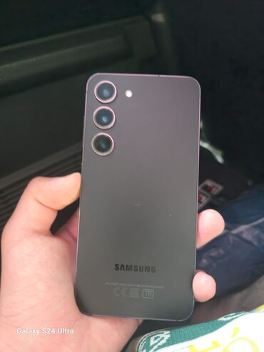 Samsung: Samsung Galaxy S23, 256 GB, rəng - Qara, Barmaq izi, Face ID