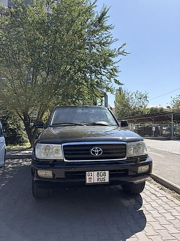 лан крузер 100: Toyota Land Cruiser: 2007 г., 4.7 л, Автомат, Газ, Внедорожник — 1