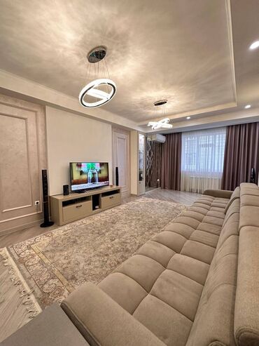 сдается квартира район кара жыгач: 4 комнаты, 145 м², Элитка, 2 этаж, Евроремонт