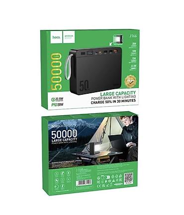 hoco ds40: Портативная зарядная станция HOCO с фонарём, 50 000 мА·ч, 25 Вт - — 9