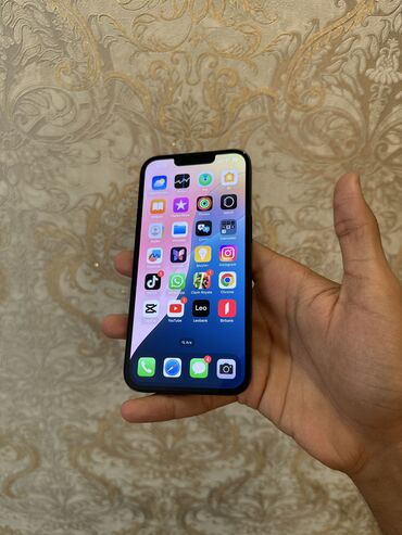 apple 14 qiymeti: IPhone 13, 128 GB, Midnight, Zəmanət, Face ID, Sənədlərlə