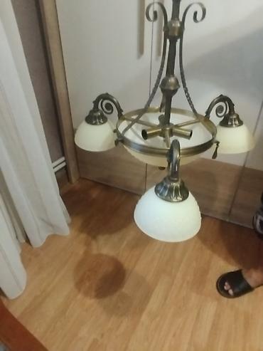 həyət işıqları: Çılçıraq, 6 lampa, Metal — 1