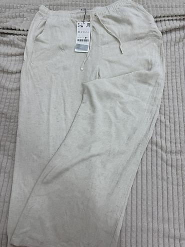 dest salvar kofta instagram: Şalvar, Stradivarius, XL, rəng - Bej — 3