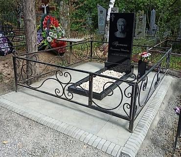 Ритуальные услуги: Изготовление крестов, Чистка могил, Уход за могилами | Мозаика, Габбро, Травертин | Установка, Оформление — 13