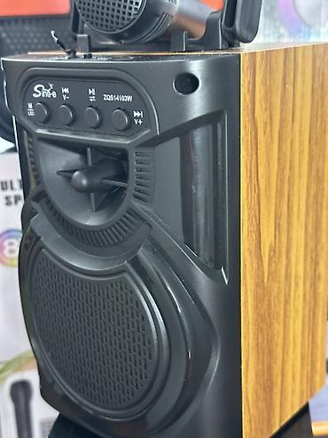 rush wave: Портативная акустика Sing-e ZQS14103W (HiFi System) с микрофоном - — 5
