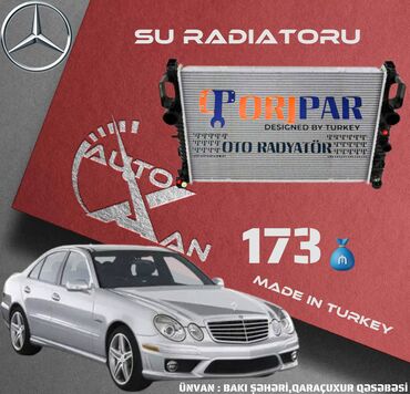 işlənmiş radiator: Mercedes-Benz w211, 2008 il, Orijinal, Türkiyə, Yeni