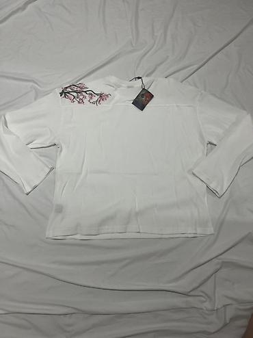 скимс футболки: Лонгслив, цвет - Белый, L, XL — 2