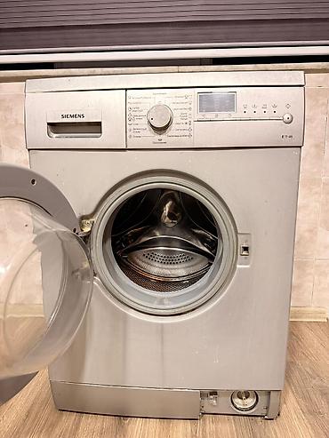 Məişət texnikası: Paltaryuyan maşın Siemens, 6 kq, İşlənmiş, Avtomat, Qurutma var, Kredit yoxdur, Ünvandan götürmə — 4