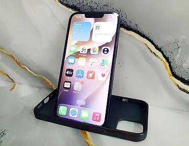 айфон is: IPhone 13, Б/у, 128 ГБ, Черный, Чехол, 100 % — 7