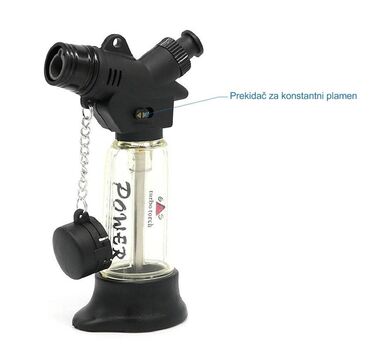 Ostali ručni alati: Nov mali brener. Puni se butan gasom za upaljače. Postiže 1300 stepeni — 7