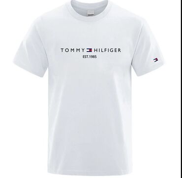 футболка zara: Мужская футболка, M (EU 38), Tommy Hilfiger, Новый, цвет - Белый, Платная доставка