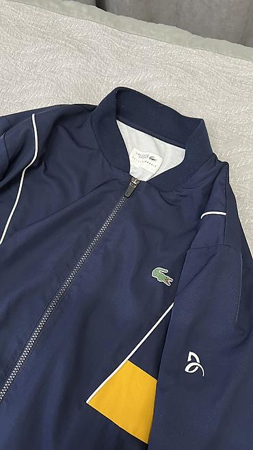 спец одежда зимний: Мужской спортивный костюм, L, Lacoste, Б/у, цвет - Синий — 4