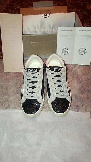 uzamax цена бишкек: Кроссовки, 37, Golden Goose, Новый, цвет - Черный, Самовывоз — 5