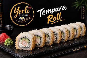 Sifarişlə hazır yeməklər: Yerli Sushi – Təzə dad, yerli keyfiyyət! Sushi və fast‑food menyusu — 10