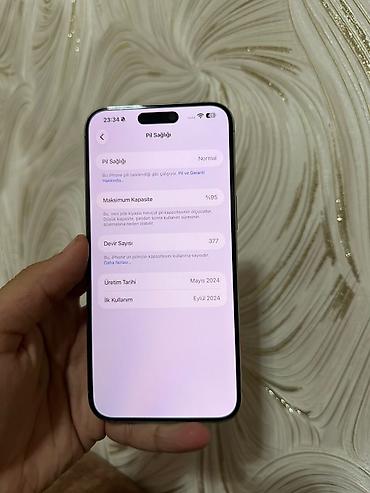 iphone 16 pro max en ucuz: IPhone 15 Pro Max, 256 GB, Natural Titanium — 2